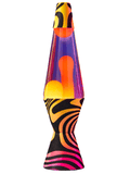 Model 2015 14.5” Groovy Gradient Flocked LAVA Lamp