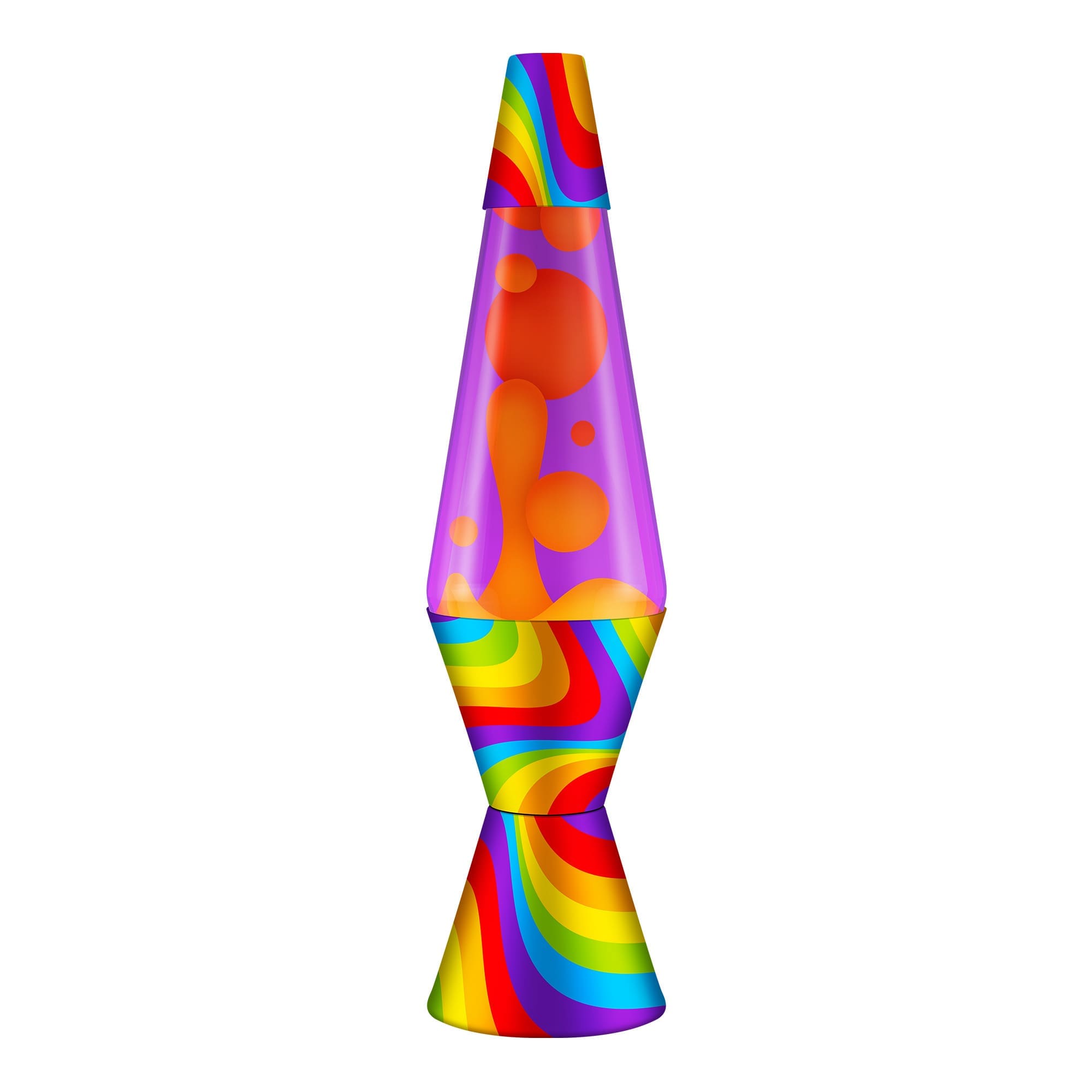 Model 2090 14.5" Lava Lamp Flowing Color Bands