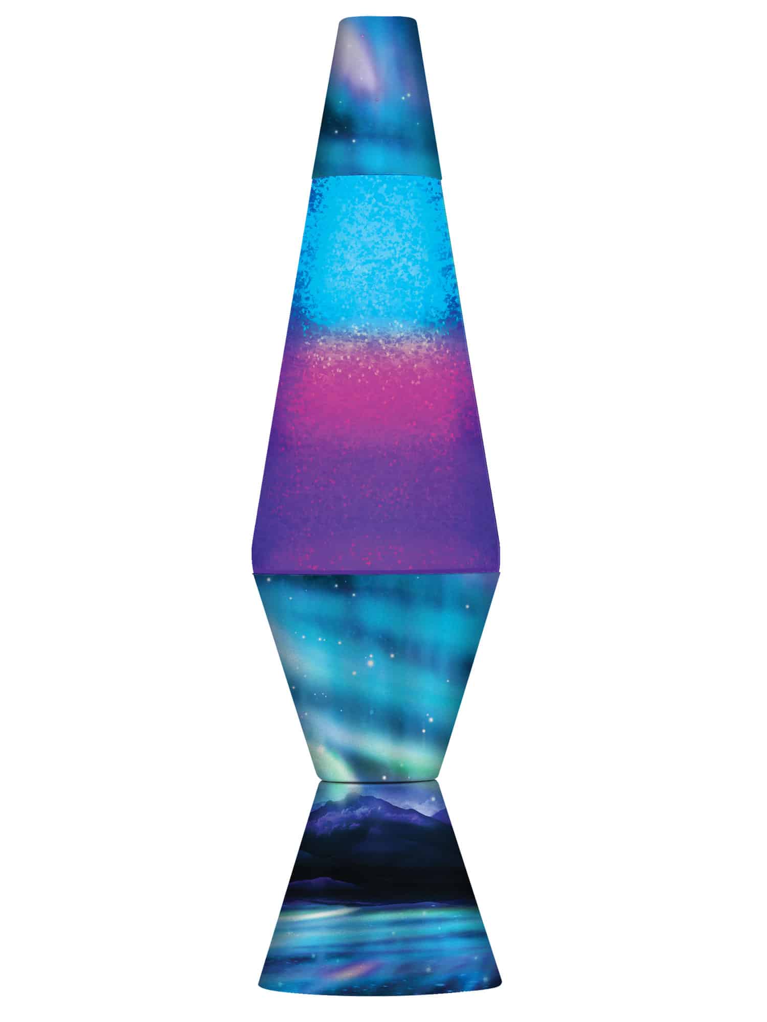 Model 2160 14.5″ Northern Lights Glitter Lamp