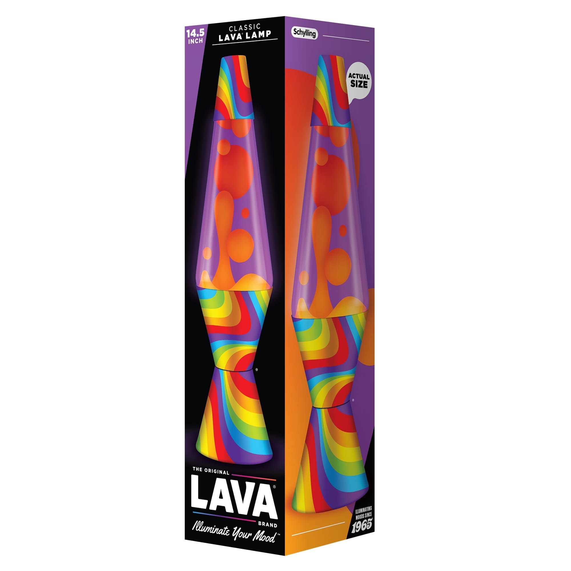 Model 2090 14.5" Lava Lamp Flowing Color Bands
